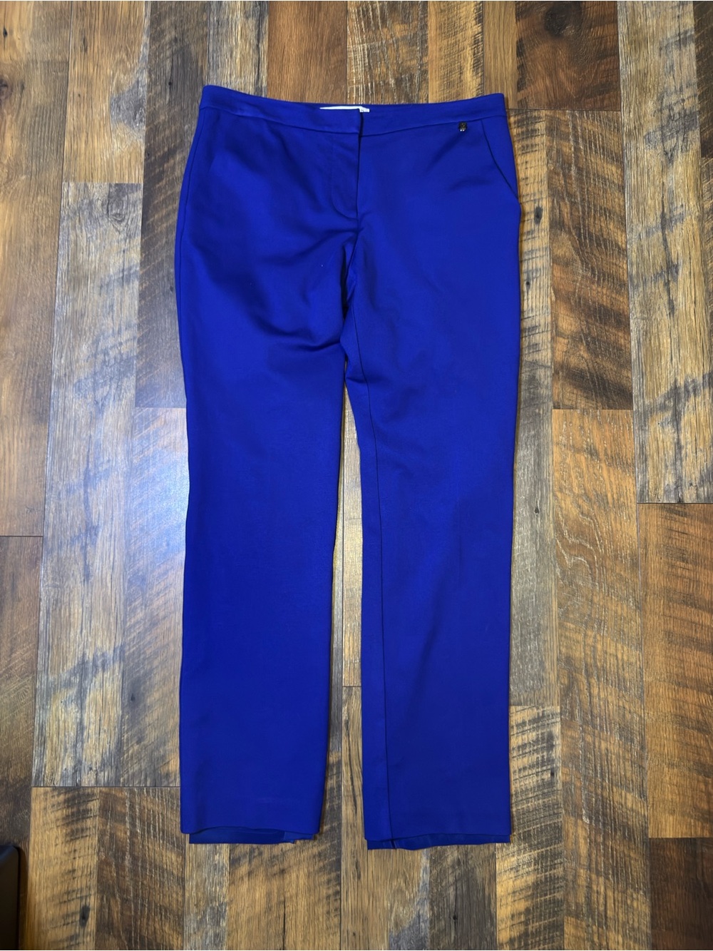 Trina Turk blue dress pants fully lined size 8